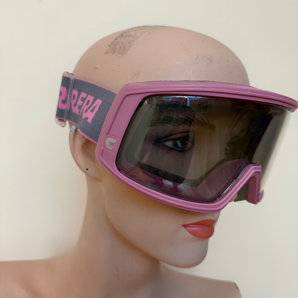🏂 Vintage Carrera Ski / Snow Goggles – Pink Colourway 🏂